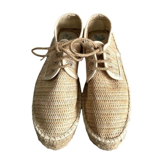 SCHUTZ Espadrilles Sandals Shoes Tan 8 - Picture 6 of 13